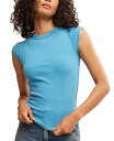 【送料無料】 フリーピープル レディース シャツ トップス Women's Ever Had Cap-Sleeve T-Shirt Maliblue