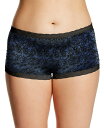 【送料無料】 メイデンフォーム レディース パンツ アンダーウェア Lace Trim Microfiber Boyshort Underwear 40760 ...