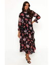 【送料無料】 Petal and Pup レディース ワンピース トップス Women's Isadora Long Sleeve Maxi Dress Bla...