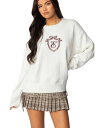 【送料無料】 アディクテッド レディース ニット・セーター アウター Women's So Preppy Sweater White(4)