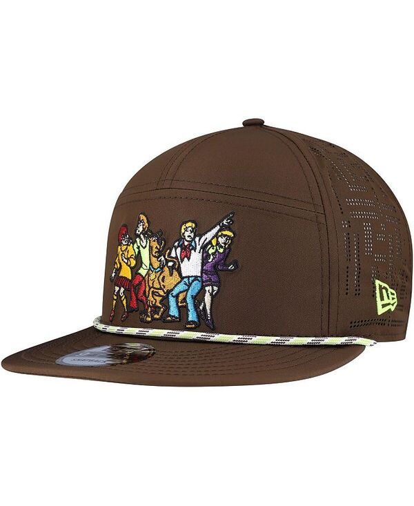 【送料無料】 ニューエラ メンズ 帽子 アクセサリー Men's Brown Scooby-Doo Rope Trucker 9FIFTY Adjustable Hat Brown