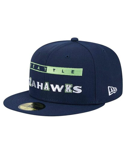 【送料無料】 ニューエラ メンズ 帽子 アクセサリー Men's College Navy Seattle Seahawks Ransom 59FIFTY Fitted Hat College Navy 【送料無料】 ニューエラ メンズ 帽子 アクセサリー Men's College Navy Seattle Seahawks Ransom 59FIFTY Fitted Hat College Navy