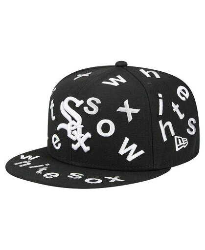 【送料無料】 ニューエラ メンズ 帽子 アクセサリー Men's Black Chicago White Sox Team Confetti 59FIFTY Fitted Hat Black 【送料無料】 ニューエラ メンズ 帽子 アクセサリー Men's Black Chicago White Sox Team Confetti 59FIFTY Fitted Hat Black