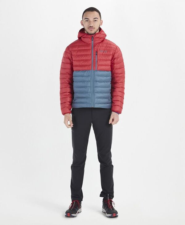 マーモット メンズ アウター ジャケット・ブルゾン ジャケット Marmot Men's Highlander Hoody Jacket Team Red/Moon River レッド