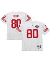 【送料無料】 ミッチェル&ネス メンズ シャツ トップス Men's Jerry Rice White San Francisco 49ers 1994 Aut...