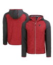 【送料無料】 カッターアンドバック メンズ パーカー・スウェット アウター Men's Heather Red/Heather Charcoal Kansas ...
