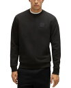 【送料無料】 ヒューゴボス メンズ パーカー・スウェット アウター Men's Drop Needle Stitching Regular-Fit Sweats...