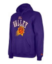 【送料無料】 ニューエラ メンズ パーカー・スウェット アウター Men's Purple Phoenix Suns 2024/25 City Edition ...