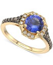 【送料無料】 ル ヴァン レディース リング アクセサリー Tanzanite (1-1/5 ct. t.w.) Nude Diamond (1/8 ct. t...