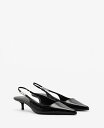 【送料無料】 マンゴ レディース サンダル シューズ Women's Rhinestone Detail Kitten Shoes Black