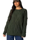 【送料無料】 アディクテッド レディース ニット・セーター アウター Womens Kennedy Oversized Cable Knit Sweater G...