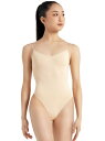 【送料無料】 カペジオ レディース シャツ トップス Women's Camisole Leotard w/ Clear Transition Straps Plus Size Nude(4)