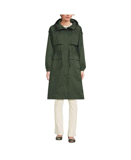 【送料無料】 ランズエンド レディース ジャケット・ブルゾン アウター Women's Crinkle Coat Rich olive green 【送料無料】 ランズエンド レディース ジャケット・ブルゾン アウター Women's Crinkle Coat Rich olive green