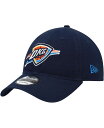 【送料無料】 ニューエラ メンズ 帽子 アクセサリー Men's Oklahoma City Thunder Team 2.0 9TWENTY Adjustable Hat Navy(4)