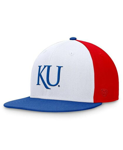 【送料無料】 トップオブザワールド メンズ 帽子 アクセサリー Men's White/Royal Kansas Jayhawks Tri-Tone Heritage Collector Fitted Hat White Royal 【送料無料】 トップオブザワールド メンズ 帽子 アクセサリー Men's White/Royal Kansas Jayhawks Tri-Tone Heritage Collector Fitted Hat White Royal