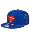【送料無料】 ニューエラ メンズ 帽子 アクセサリー Men's Blue Superman 9FIFTY Adjustable Hat Blue