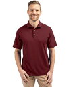 【送料無料】 カッターアンドバック メンズ ポロシャツ トップス Virtue Eco Pique Recycled Mens Polo Shirt Borde...