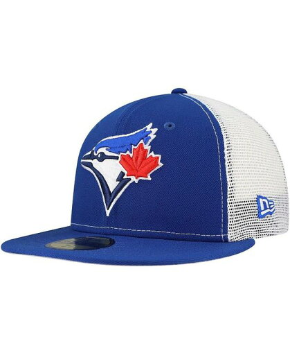 【送料無料】 ニューエラ メンズ 帽子 アクセサリー Men's Royal Toronto Blue Jays Team Color 59FIFTY Trucker Fitted Hat Royal 【送料無料】 ニューエラ メンズ 帽子 アクセサリー Men's Royal Toronto Blue Jays Team Color 59FIFTY Trucker Fitted Hat Royal