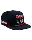 【送料無料】 ニューエラ メンズ 帽子 アクセサリー Men's Navy California Angels Cooperstown Collection Full Circle Corduroy Golfer Adjustable Hat Navy(4)