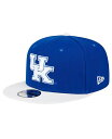 【送料無料】 ニューエラ メンズ 帽子 アクセサリー Men's Royal/White Kentucky Wildcats Two-Tone 9FIFTY S...
