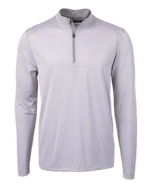 ReVida ŷԾŹ㤨֥åɥХå   㥱åȡ֥륾 ϡեå ȡ 㥱å Cutter & Buck Cutter Buck Virtue Eco Pique Micro Stripe Recycled Mens Big & Tall Quarter Zip Jacket Polished/white ۥ磻ȡפβǤʤ20,480ߤˤʤޤ