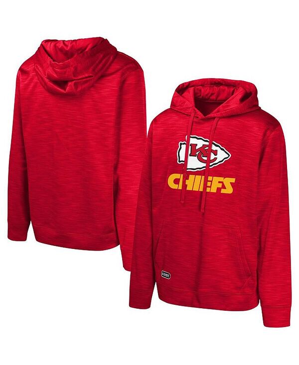【送料無料】 アウタースタッフ メンズ パーカー・スウェット アウター Men's Red Kansas City Chiefs Streak Fleece Pullover Hoodie Red