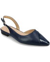 【送料無料】 ジュルネ コレクション レディース パンプス シューズ Women's Daphnne Slingback Pointed Cap Toe Fla...