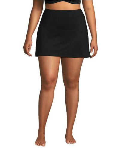 【送料無料】 ランズエンド レディース ボトムスのみ 水着 Women's Plus Size Tummy Control Swim Skirt Black 【送料無料】 ランズエンド レディース ボトムスのみ 水着 Women's Plus Size Tummy Control Swim Skirt Black