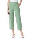 【送料無料】 グロリアバンデービルト レディース デニムパンツ ボトムス Women's Shape Effect Wide-Leg Cropped Pants Pistachio