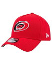 【送料無料】 ニューエラ メンズ 帽子 アクセサリー Men's Red Carolina Hurricanes Core A-Frame 9FORTY Adj...
