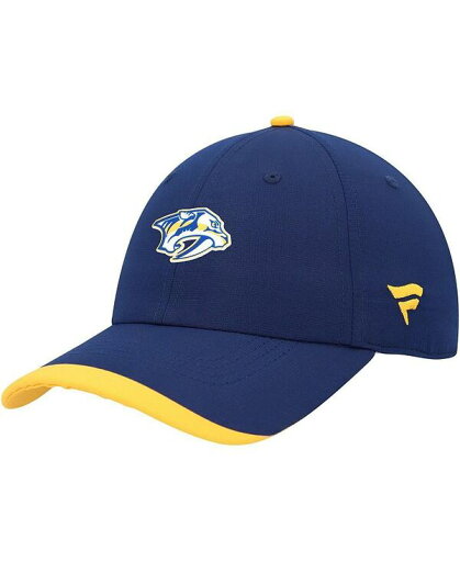 【送料無料】 ファナティクス メンズ 帽子 アクセサリー Men's Navy/Gold Nashville Predators Authentic Pro Rink Pinnacle Adjustable Hat Navy Gold 【送料無料】 ファナティクス メンズ 帽子 アクセサリー Men's Navy/Gold Nashville Predators Authentic Pro Rink Pinnacle Adjustable Hat Navy Gold
