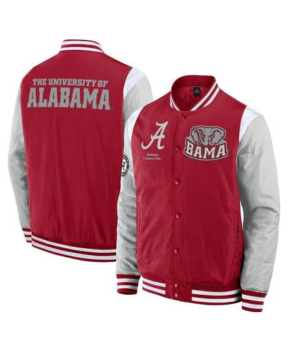 【送料無料】 ファナティクス メンズ ジャケット・ブルゾン アウター Men's Crimson Alabama Crimson Tide Elements Elite Full-Snap Jacket Crimson 【送料無料】 ファナティクス メンズ ジャケット・ブルゾン アウター Men's Crimson Alabama Crimson Tide Elements Elite Full-Snap Jacket Crimson