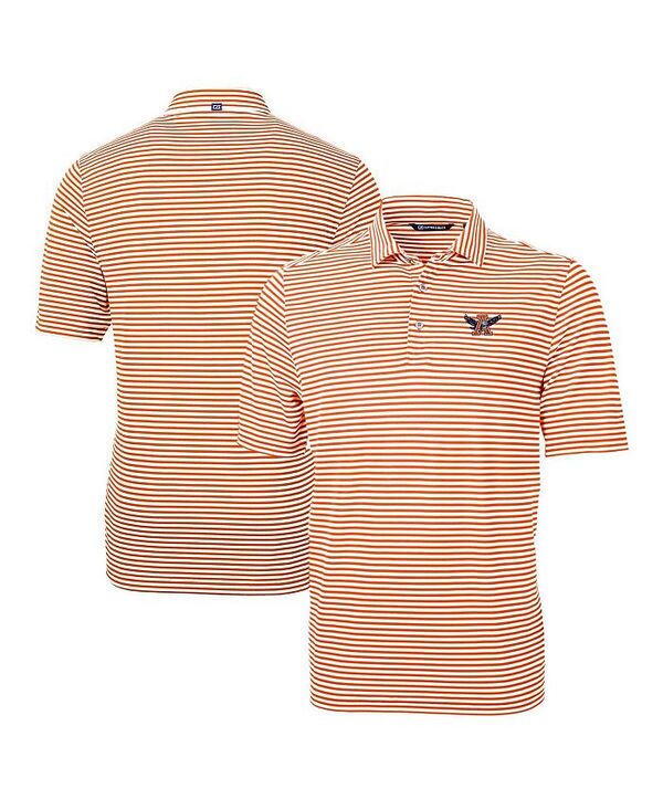 ReVida ŷԾŹ㤨֥åɥХå  ȥåץ ݥ ȡ  Cutter & Buck Men's Orange Auburn Tigers Big Tall Team Logo Virtue Eco Pique Stripe Polo Orange 󥸡פβǤʤ23,980ߤˤʤޤ