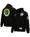 【送料無料】 ミッチェル&ネス メンズ パーカー・スウェット アウター Men's Black Boston Celtics Hardwood Classics Blackout Collection Pullover Hoodie Black