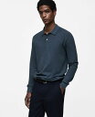【送料無料】 マンゴ メンズ ポロシャツ トップス Men's Slim-Fit Micro-Structured Knit Polo Shirt Indigo...