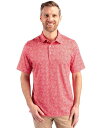 【送料無料】 カッターアンドバック メンズ ポロシャツ トップス Pike Constellation Print Stretch Mens Polo Shir...