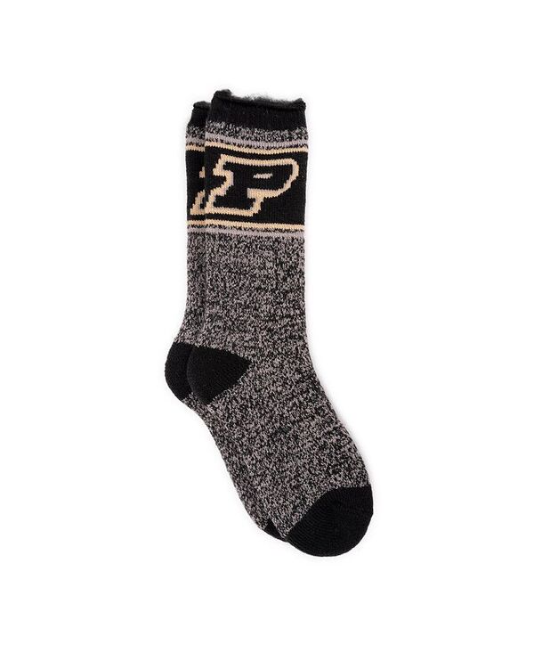 ムクルクス メンズ アンダーウェア 靴下 MUK LUKS Men's Game Day by Unisex Heat Retainer Socks Purdue