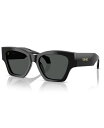 【送料無料】 ヴェルサーチ レディース サングラス・アイウェア アクセサリー Women's Large Sunglasses VE4492U Black