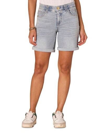 【送料無料】 デモクラシー レディース ハーフパンツ・ショーツ ボトムス Petite Absolution Cuffed Denim Shorts Lb Light B 【送料無料】 デモクラシー レディース ハーフパンツ・ショーツ ボトムス Petite Absolution Cuffed Denim Shorts Lb Light B