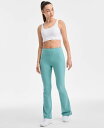 【送料無料】 イデオロギー レディース レギンス ボトムス Women's High Rise Flare Leggings Green Fog(4)