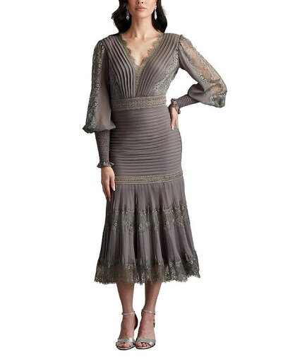 【送料無料】 タダシショージ レディース ワンピース トップス Nyssa Bishop Sleeve Dress Grey 【送料無料】 タダシショージ レディース ワンピース トップス Nyssa Bishop Sleeve Dress Grey