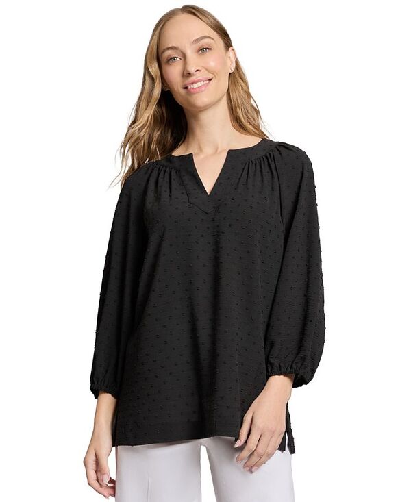 ̵ 硼󥺥˥塼衼 ǥ  ȥåץ Women's 3 Quarter Sleeve Notch Neck ...