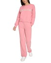 【送料無料】 カルバンクライン レディース パーカー・スウェット アウター Performance Women's Flocked-Logo Fleece Sweatshirt Brandied Apricot(4)