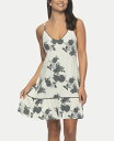 【送料無料】 フェリナ レディース ナイトウェア アンダーウェア Women's Allie Ruffle V-Neck Chemise Shadow Flor...