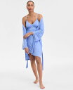 【送料無料】 アイ.エヌ.シー インターナショナル コンセプト レディース ナイトウェア アンダーウェア Women's Lace-Inset Knit Che...