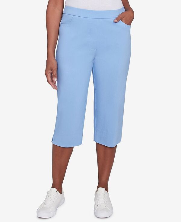 【送料無料】 アルフレッド ダナー レディース カジュアルパンツ ボトムス Women's Classic Flat Front Allure Classic Clamdigger Pant Iris(4)
