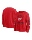 【送料無料】 ファナティクス レディース パーカー・スウェット アウター Women's Red Detroit Red Wings Go Team Pullover Sweatshirt Red(4)