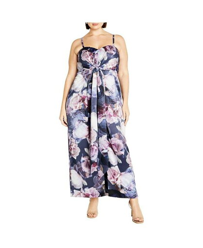 【送料無料】 シティーシック レディース ワンピース トップス Plus Size Kamari Print Maxi Dress Crysta floral 【送料無料】 シティーシック レディース ワンピース トップス Plus Size Kamari Print Maxi Dress Crysta floral