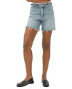 【送料無料】 シルバー ジーンズ レディース ハーフパンツ・ショーツ ボトムス Women's Highly Desirable High-Rise Shorts Indigo(4)