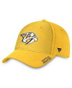 【送料無料】 ファナティクス メンズ 帽子 アクセサリー Men's Gold Nashville Predators Authentic Pro Rink Flex Hat Gold(4)